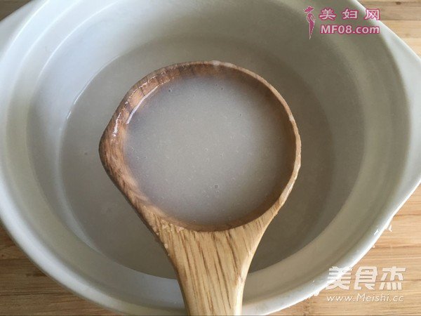 莲藕羹的做法