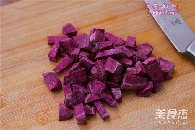 紫薯豆浆的做法
