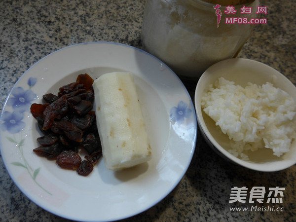 山药桂圆米糊的做法