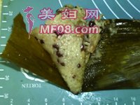 红豆腊肉粽子粥
