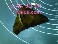红豆腊肉粽子粥