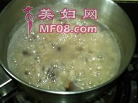 红豆腊肉粽子粥