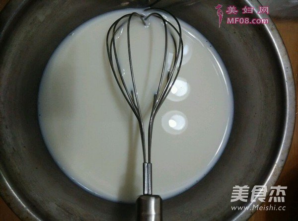 蜜豆布丁的做法