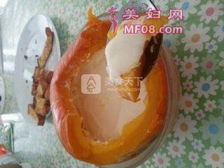 牛奶布丁南瓜盅