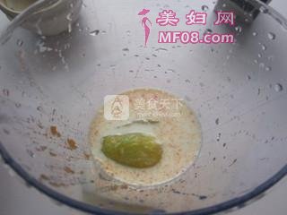 奇异果木瓜奶昔