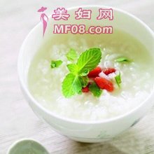 薄荷粥的做法