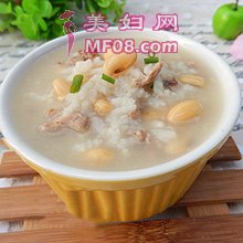 猪肝黄豆粥的做法