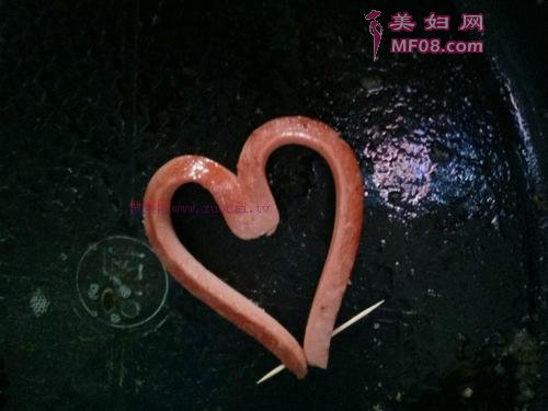 爱心煎蛋的做法
