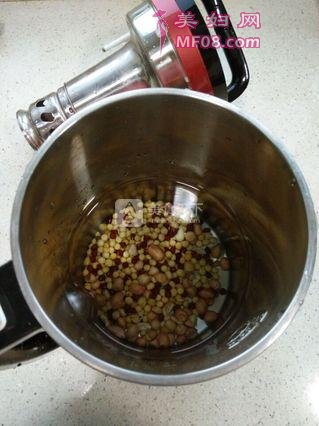 花生红豆豆浆