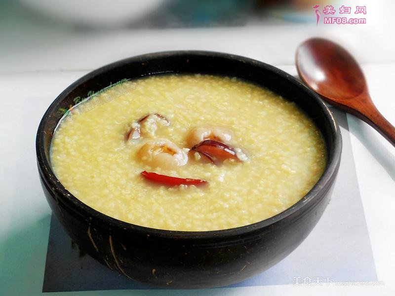 红枣桂圆小米粥