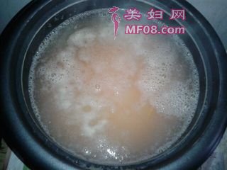 胡萝卜牛肉粥