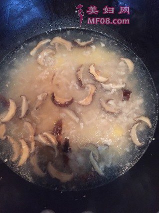 香菇肉粥