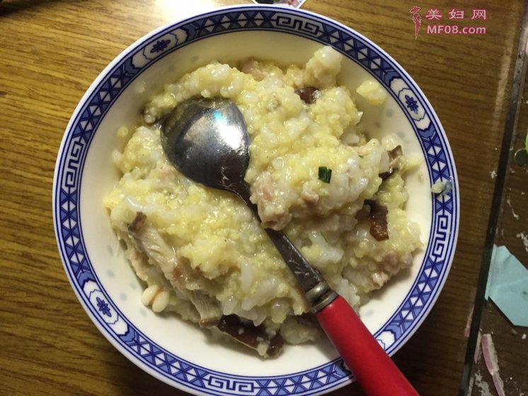 香菇肉粥