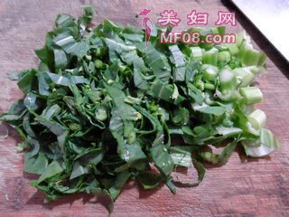 腊肠菜芯炒饭