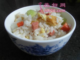 五彩炒饭