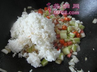 五彩炒饭