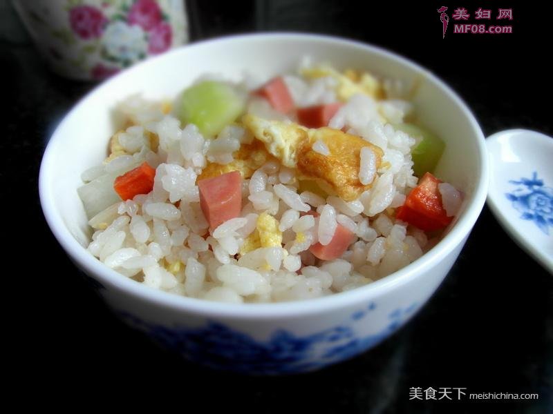 五彩炒饭