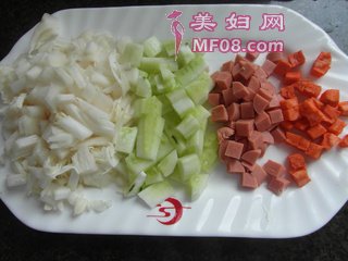 五彩炒饭