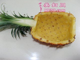 培根菠萝炒饭