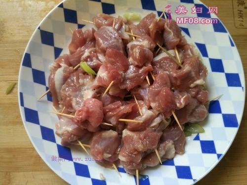 牙签肉的做法