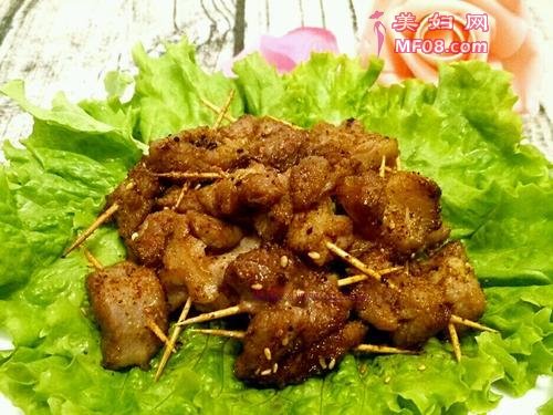 牙签肉的做法