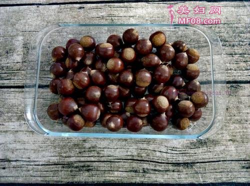 烤箱版锥栗的做法