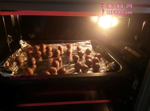 烤箱版锥栗的做法