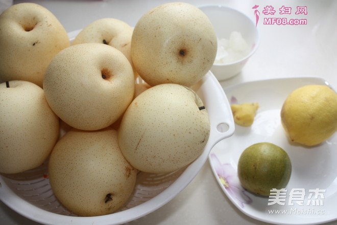 自制秋梨膏的做法