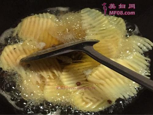 油炸土豆片的做法