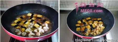 照烧海苔虾仁豆腐的做法步骤11-12