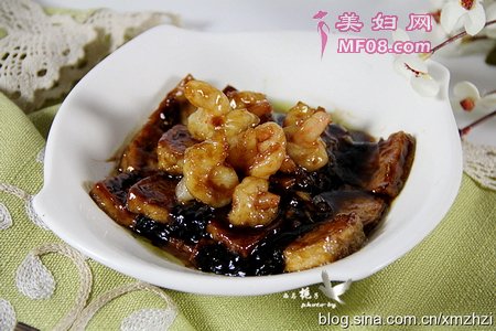 照烧海苔虾仁豆腐