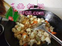 烧花菜的做法步骤5