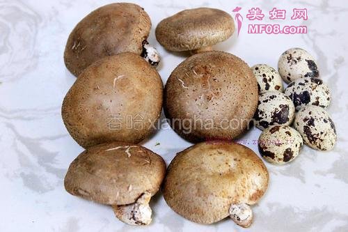 香菇蒸鹌鹑蛋的做法