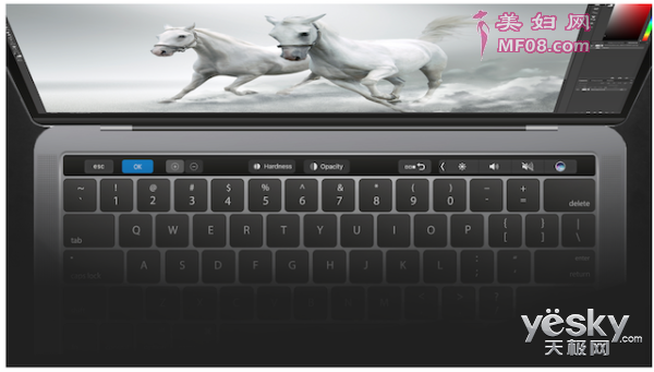 Photoshop升级:支持MacBookPro上的TouchBar