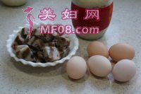 崇明糕鸡蛋酒酿的做法步骤1