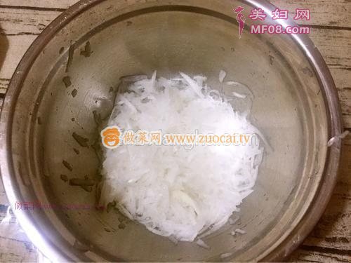 炸萝卜丝丸子的做法