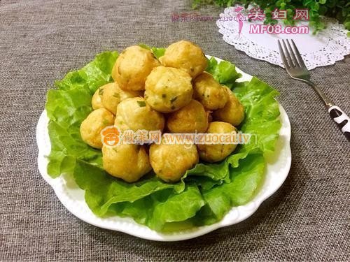 炸萝卜丝丸子的做法