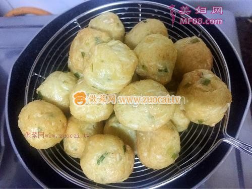炸萝卜丝丸子的做法