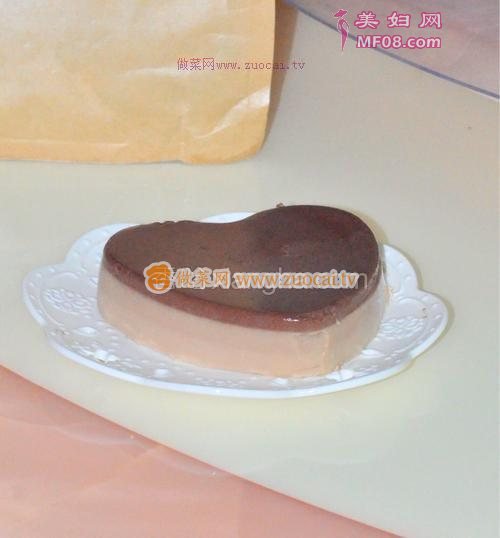可可牛奶冻的做法