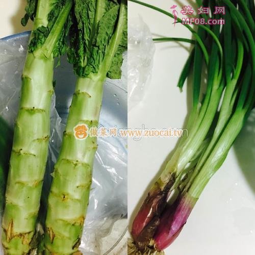 香葱炒莴笋的做法