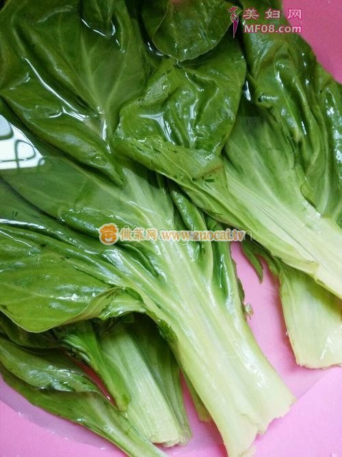 炒厚叶菜的做法