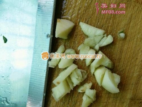 炒厚叶菜的做法