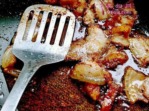 香蒜回锅肉的做法