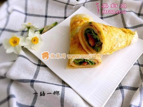 鸡蛋卷的做法