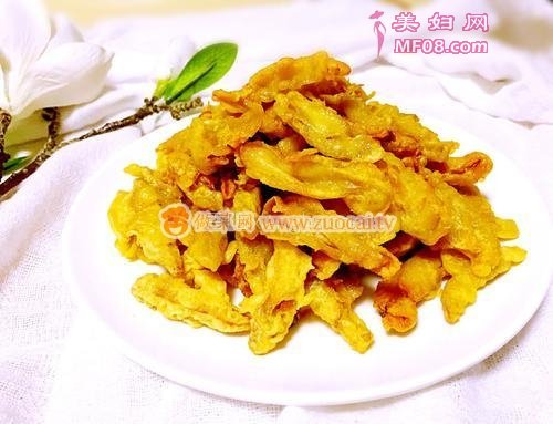椒盐杏鲍菇的做法