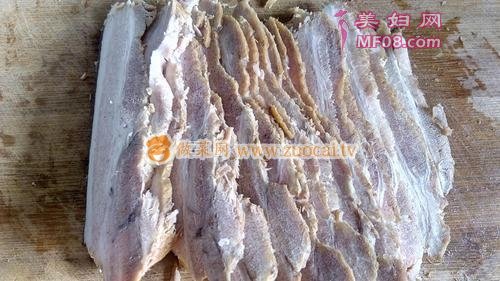 蒸面酱肉片的做法