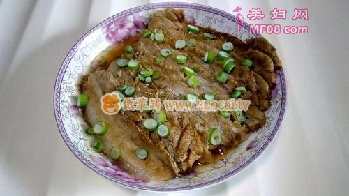 蒸面酱肉片的做法