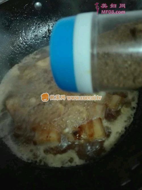 红烧肉炝西蓝花的做法