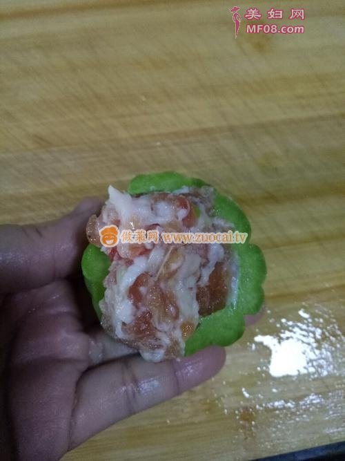 煎酿苦瓜的做法