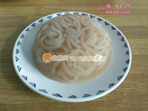 酸辣猪皮冻的做法